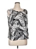 Croft & Barrow 100% Polyester Black Sleeveless Blouse Size XL - photo 1