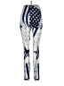 Unbranded Print Blue Leggings Size L - photo 2