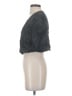 Leith 100% Rayon Gray Short Sleeve Top Size S - photo 5