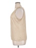 St. John Tan Sleeveless Top Size XL - photo 5