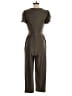 Calvin Klein Solid Brown Green Jumpsuit Size 4 - photo 2