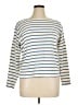 L.L.Bean 100% Cotton Stripes Ivory Pullover Sweater Size XL R - photo 1
