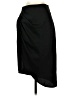 Shein 100% Polyester Solid Black Casual Skirt Size 4 - photo 1