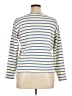 L.L.Bean 100% Cotton Stripes Ivory Pullover Sweater Size XL R - photo 2