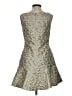 BCBGMAXAZRIA Metallic Silver Cocktail Dress Size XS - photo 2