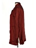 Karen Scott Burgundy Long Sleeve Button-Down Shirt Size L - photo 5