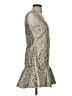 BCBGMAXAZRIA Metallic Silver Cocktail Dress Size XS - photo 4