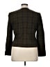 Pendleton 100% Wool Plaid Green Wool Blazer Size 14 - photo 2