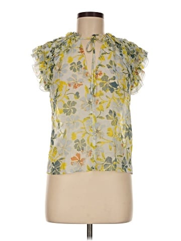 Joie Short Sleeve Blouse (view 1)