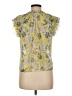Joie Green Short Sleeve Blouse Size M - photo 2