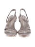 Naturalizer Silver Sandals Size 7 - photo 2