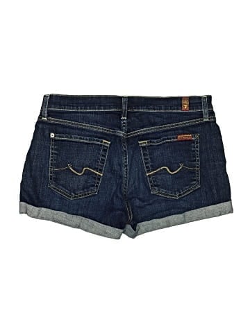7 For All Mankind Denim Shorts (view 2)