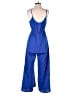 Haute Hippie Solid Blue Jumpsuit Size XS - photo 2