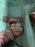 J.Crew 100% Polyester Solid Green Casual Dress Size 16 - photo 7