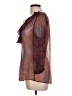 Unbranded Burgundy 3/4 Sleeve Blouse Size L (estimated) - photo 5