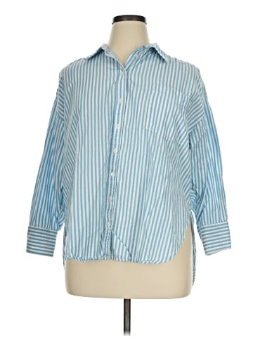 Maeve by Anthropologie 3/4 Sleeve Button-Down Shirt (view 1)