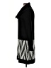 Studio One 100% Acrylic Chevron-herringbone Black Casual Dress Size L - photo 5