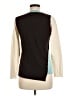 Tyler Boe 100% Cashmere Color Block Teal Cashmere Pullover Sweater Size M - photo 2