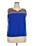 Loveappella Blue Sleeveless Top Size 2X - photo 1
