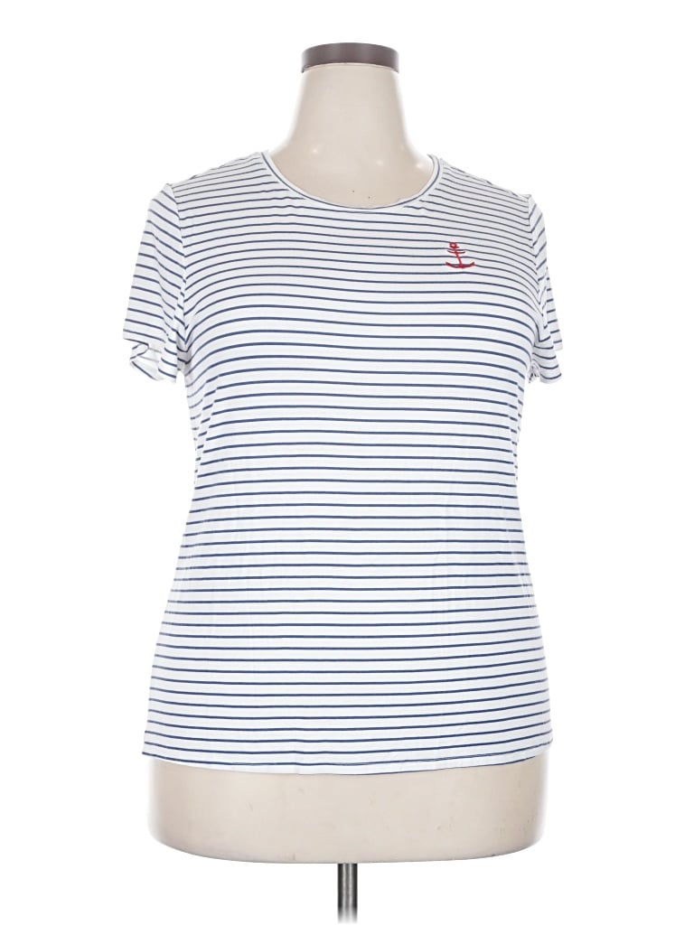 Pre-owned Assorted Brands Short Sleeve T-shirt In White