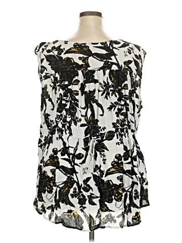 Caslon Sleeveless Blouse (view 2)
