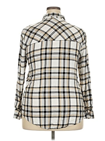 No Boundaries Long Sleeve Button-Down Shirt (view 2)
