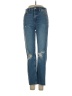 JBD Hearts Blue Jeans Size 26 waist - photo 1