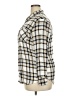 No Boundaries 100% Rayon Plaid Ivory Long Sleeve Button-Down Shirt Size XXL - photo 5