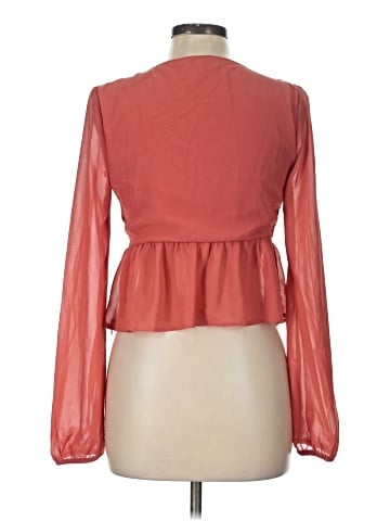Pink Lily Long Sleeve Blouse (view 2)