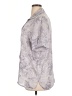 Rena Rowan 100% Polyester Tropical Gray Short Sleeve Blouse Size 14W - photo 5