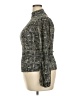 Unbranded Houndstooth Black Long Sleeve Blouse Size XXL - photo 5