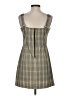 Bebop Plaid Yellow Casual Dress Size S - photo 2