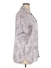 Rena Rowan 100% Polyester Tropical Gray Short Sleeve Blouse Size 14W - photo 4