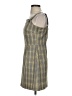 Bebop Plaid Yellow Casual Dress Size S - photo 5