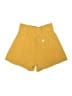 Athleta Solid Yellow Shorts Size 2 - photo 2