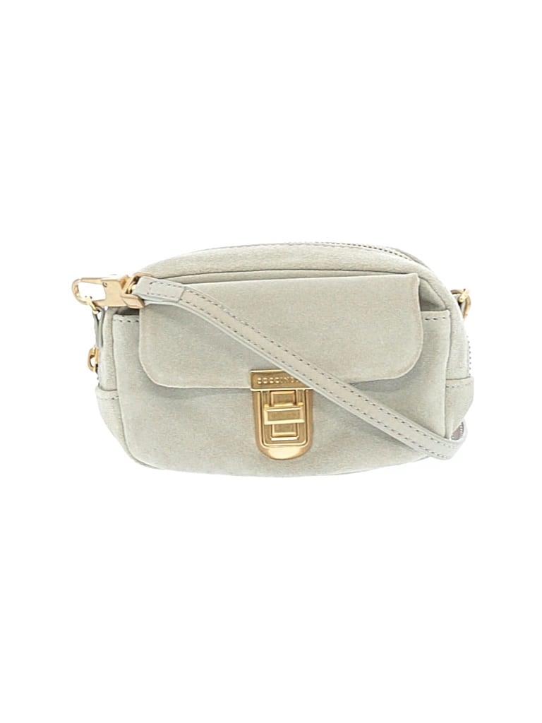 Pre-owned Coccinelle Crossbody Bag In Gray