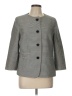 Talbots Stripes Gray Coat Size 12 - photo 1