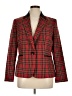 Kasper Plaid Red Blazer Size 16 - photo 1