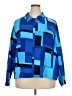 TanJay Color Block Blue Long Sleeve Blouse Size 20 - photo 1