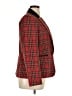 Kasper Plaid Red Blazer Size 16 - photo 4