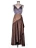 Hutch Brown Cocktail Dress Size L - photo 1
