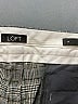 Ann Taylor LOFT Plaid Gray Dress Pants Size 14 - photo 7