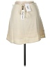 pretty garbage Solid Ivory Casual Skirt Size L - photo 2