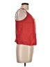 Urban Romantics 100% Rayon Red Sleeveless Blouse Size L - photo 4