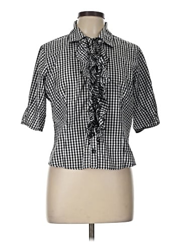Anne Fontaine Short Sleeve Blouse (view 1)
