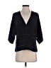 IRO 100% Polyester Black 3/4 Sleeve Blouse Size EU (FR) 38 / US 6 - photo 1