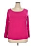 Talbots Pink 3/4 Sleeve Top Size 2X Petite - photo 1