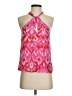 Aqua 100% Polyester Pink Sleeveless Blouse Size XS - photo 1
