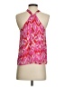 Aqua 100% Polyester Pink Sleeveless Blouse Size XS - photo 2