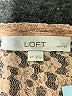 Ann Taylor LOFT Tan Long Sleeve Top Size Med Petite - photo 7